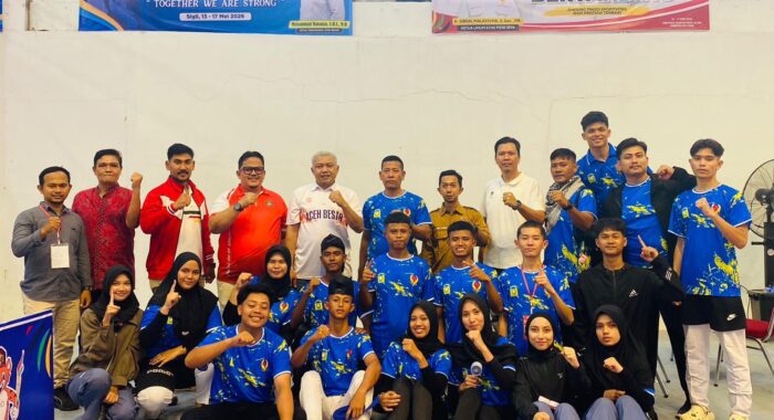 Taekwondo Aceh Besar Juara Umum Pra PORA 2026, Borong 5 Medali Emas di Sigli
