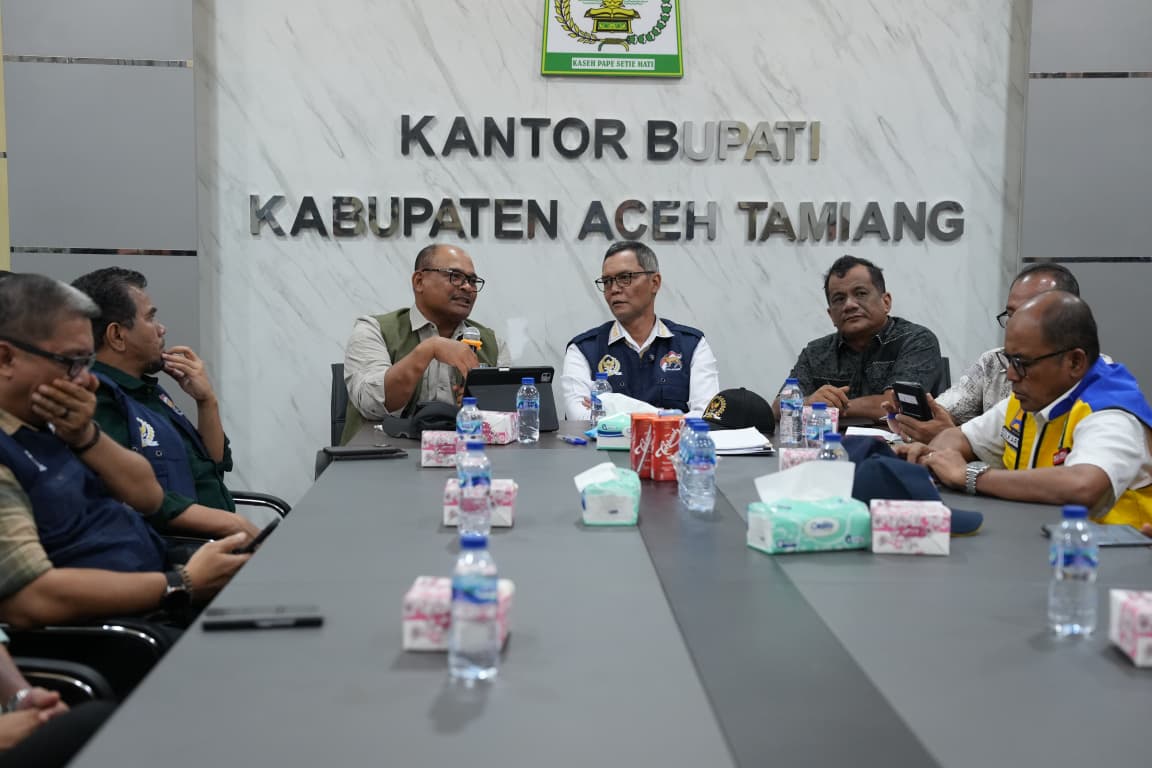 Percepatan Huntap Aceh Tamiang Dikebut, Safrizal dan DPR RI Bahas Pelepasan Lahan HGU