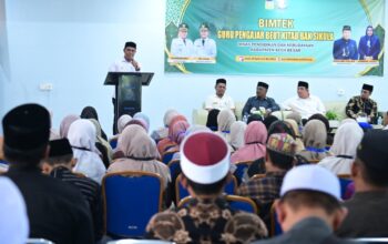 membuka Bimbingan Teknis "Beut Kitab Bak Sikula"