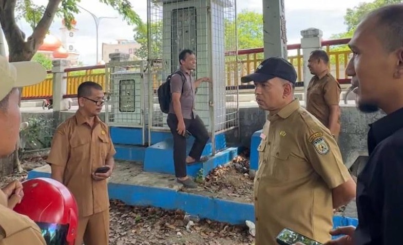 Diskominfotik Banda Aceh melakukan survei kebutuhan untuk menentukan jumlah dan titik strategis pemasangan CCTV di area Underpass Beurawe
