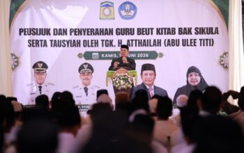 Beut Kitab Bak Sikula Diterapkan di Aceh Besar, Sasar 29 Ribu Siswa SD dan SMP