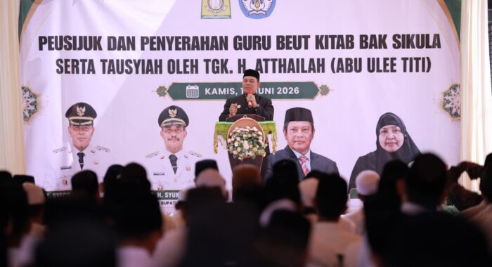 Beut Kitab Bak Sikula Diterapkan di Aceh Besar, Sasar 29 Ribu Siswa SD dan SMP