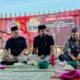 Bupati Aceh Timur Iskandar Usman Al-Farlaky menghadiri kegiatan Khanduri Laot