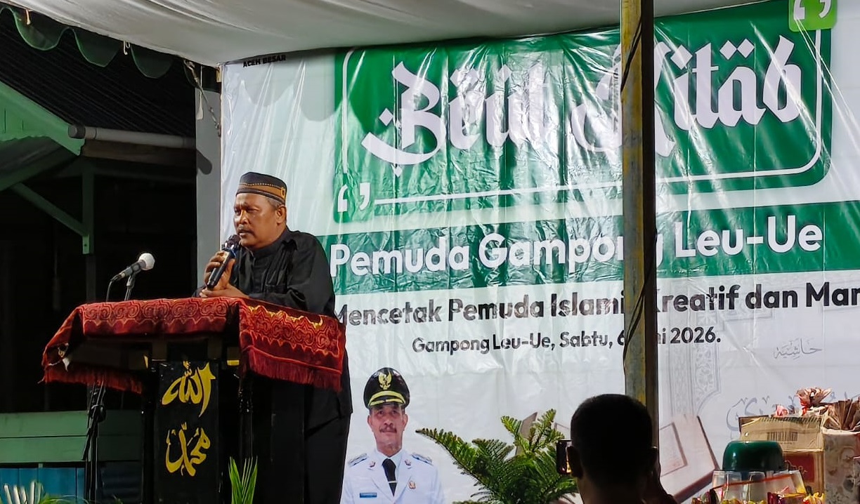 Peluncuran Program Beut Kitab Pemuda Gampong Leu Ue