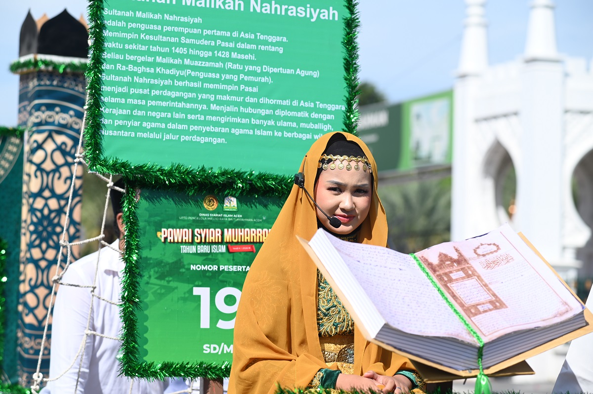 Ribuan pelajar mengikuti Pawai Tahun Baru Islam 1 Muharram 1448