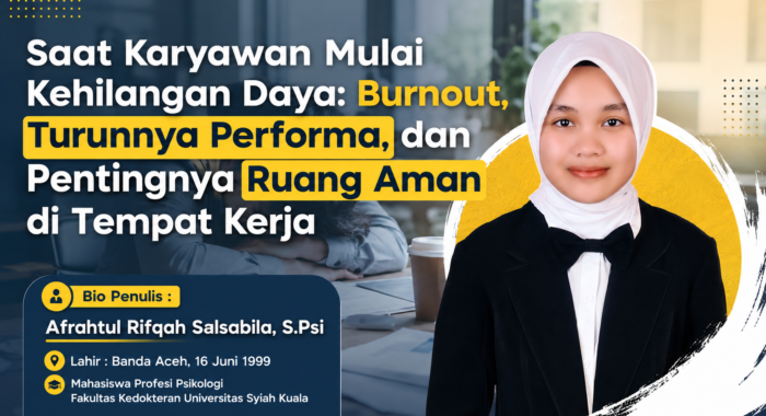 Saat Karyawan Mulai Kehilangan Daya: Burnout, Turunnya Performa, dan Pentingnya Ruang Aman di Tempat Kerja