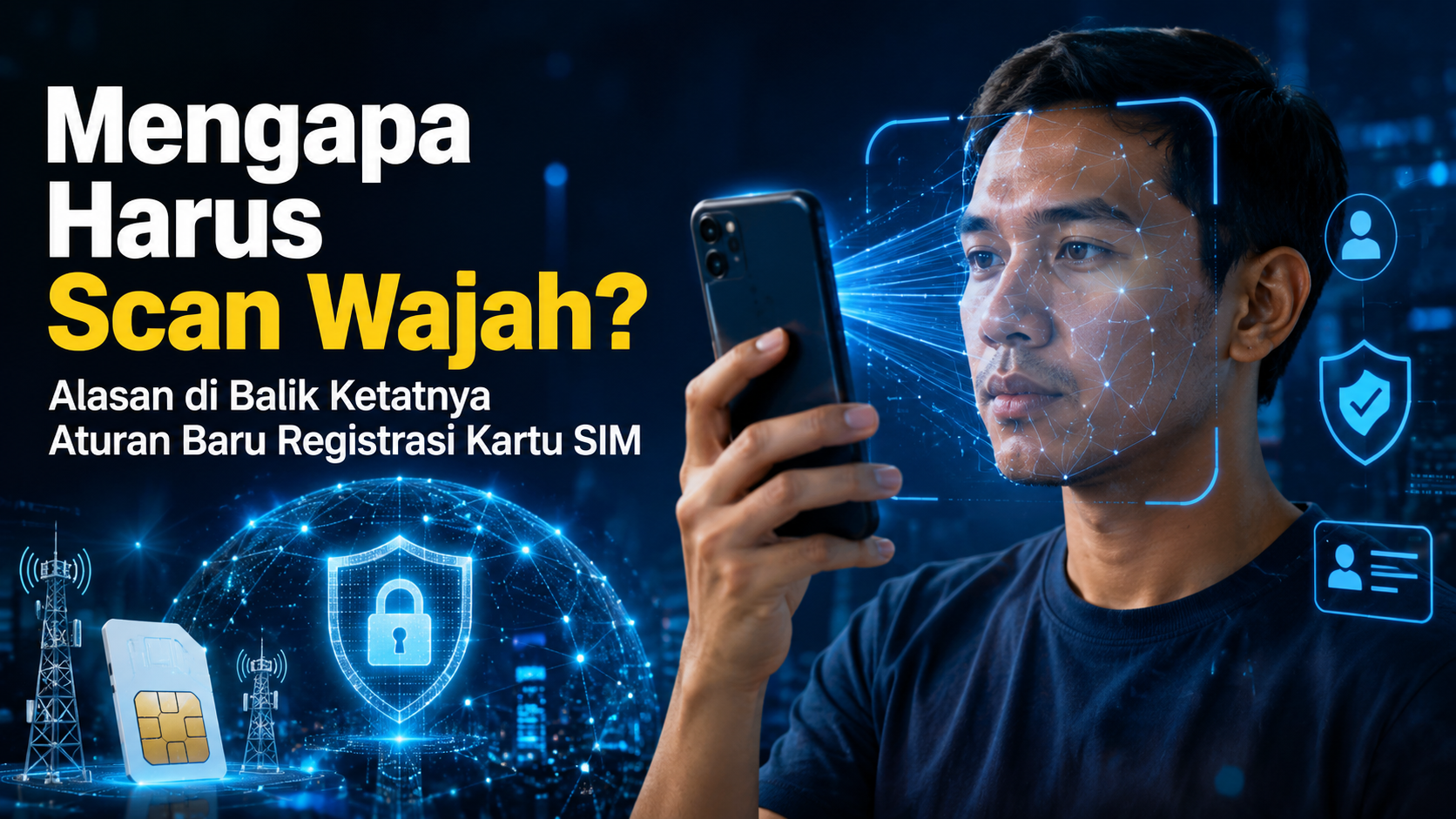 Verifikasi Biometrik untuk Registrasi SIM Prabayar
