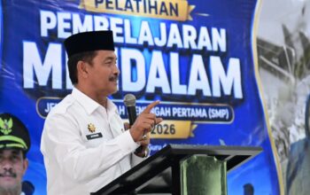 Wabup Aceh Besar Buka Pelatihan Pembelajaran Mendalam untuk Guru SMP