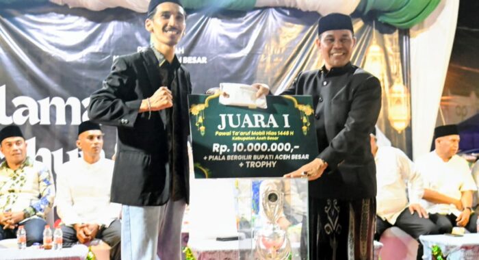 Daftar Lengkap Pemenang Pawai Ta’aruf 1 Muharram 1448 H Aceh Besar, Gampong Lamkawe Raih Juara Utama