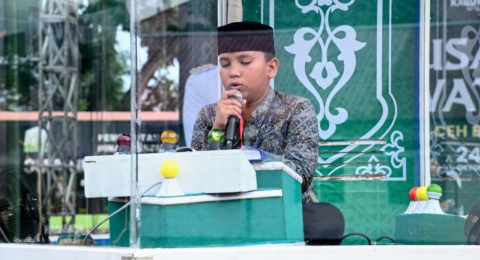 Cabang Tilawah Warnai Arena Utama MTQ ke-35 Aceh Besar, 25 Peserta Golongan Anak Tampil