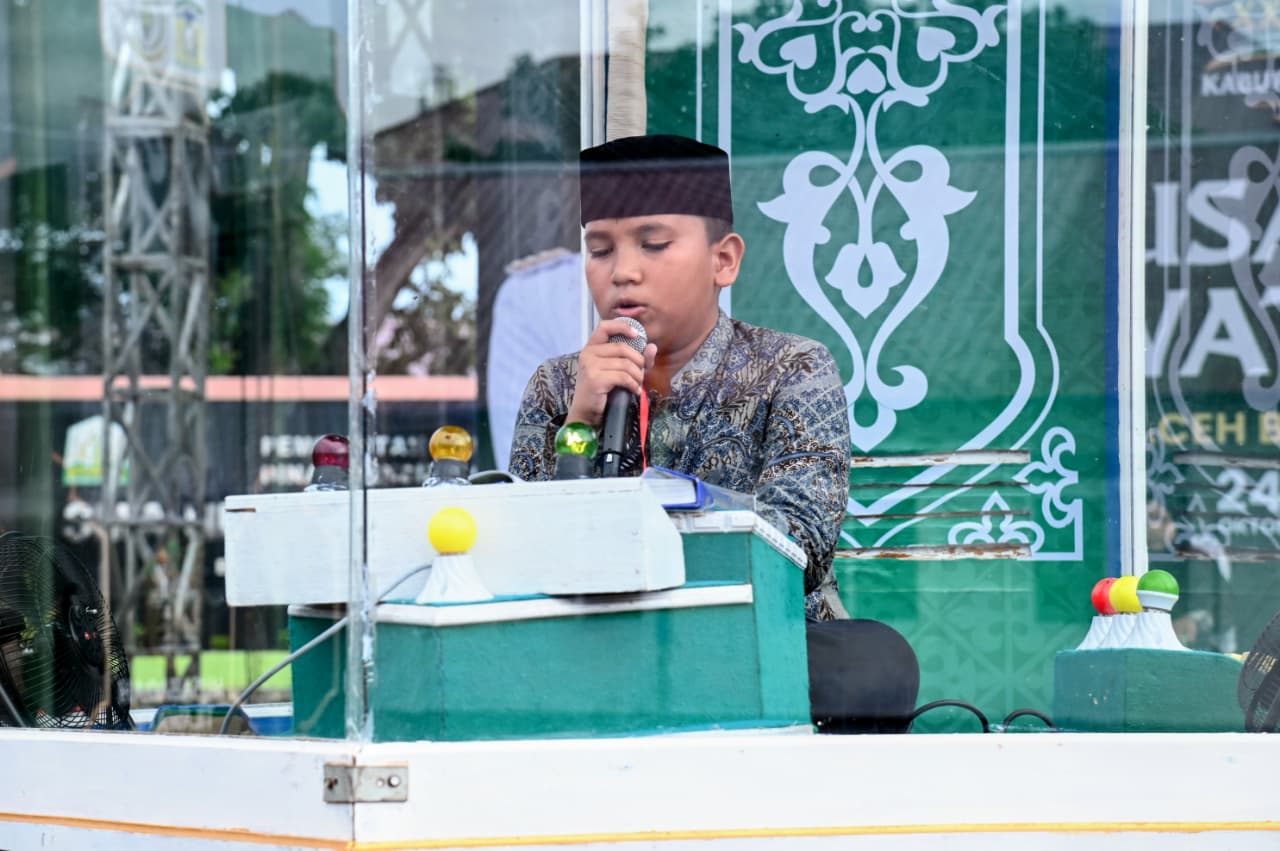 Cabang Tilawah Warnai Arena Utama MTQ ke-35 Aceh Besar
