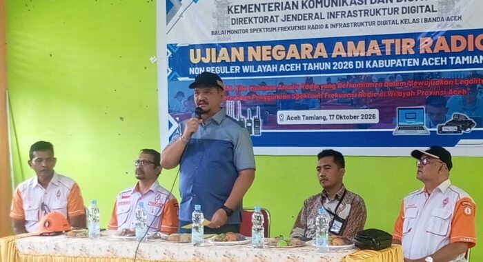 Bupati Aceh Tamiang Dukung Penuh Pembentukan ORARI Lokal, 116 Calon Amatir Radio Ikuti UNAR